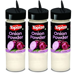 topizo onion powder 100 pure seasoning 3 big bottle 300g