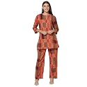 TOPLOT Co-ord Set for Women Printed Straight
