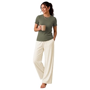 TOPLOT Korean Night Suit for Women Round