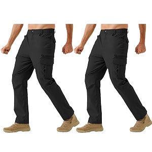 TOPLOT Mens Cargo Pant Straight Fit