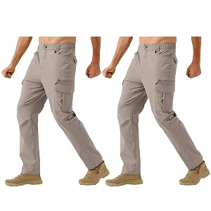 TOPLOT Mens Cargo Pant Straight Fit