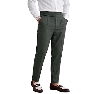 TOPLOT Mens Cotton Casual Trouser Elegant