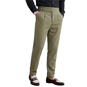 TOPLOT Mens Cotton Casual Trouser Elegant