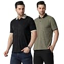 TOPLOT Men39s Premium Jacquard Polo T-Shirt 