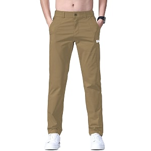 TOPLOT Mens Regular Casual Trouser 5188