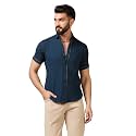 TOPLOT Men39s Regular Fit Casual Shirt