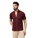TOPLOT Men39s Regular Fit Casual Shirt