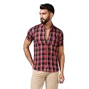 TOPLOT Men39s Regular Fit Casual Shirt Checks