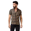 TOPLOT Men39s Regular Fit Casual Shirt Checks