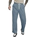 TOPLOT Mens Casual Pant Trouser for