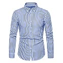 TOPLOT Shirt for Men Mens Casual