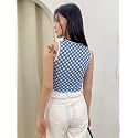 TOPLOT Sleeveless Crop Top for Women Sleeveless