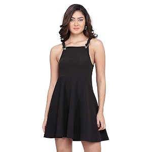 toplot solid dungree for women