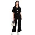 TOPLOT Women39s Co-ord Set Short Sleeve