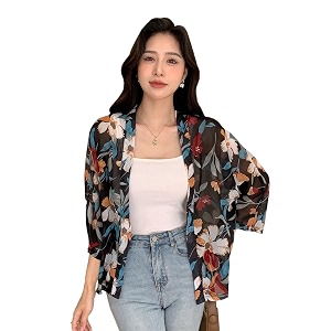TOPLOT Womens Shrug Stylish Layering Top