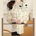 TOPLOT Women39s Shirt Top Elegant Floral