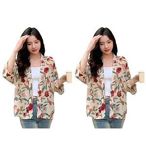 TOPLOT Womens Shrug Stylish Layering Top