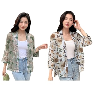 TOPLOT Womens Shrug Stylish Layering Top