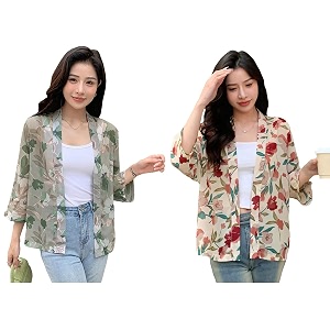 TOPLOT Womens Shrug Stylish Layering Top