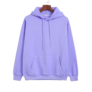 TOPLOT Womens Wool Blend Solid Hoodie with