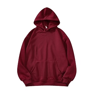 TOPLOT Womens Wool Blend Solid Hoodie with