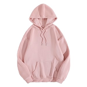 TOPLOT Womens Wool Blend Solid Hoodie with