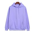 TOPLOT Women39s Wool Blend Solid Hoodie with