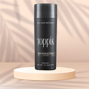 toppik hair loss concealer volumizers for regrowth and instant styling black color hair styler 27 g