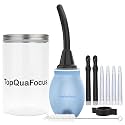 TopQuaFocus 14.5OZ Large Enema Bulb Kit Douche Bulb for Men Women Colon Cleaning Feminine Care Enemas -BPA and Phthalates Free Blue