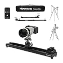 Toprig Accsoon S60 Motorized Camera Slider & 2PCS Support Arm Bundle, Wireless APP Control Video Slider with Silent Motor, Stable Shooting Kit for Video Photography