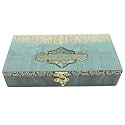 Topshelf Wedding Fancy Shagun Gift Boxes for Wedding, Designer Money Box,Gaddi Box Wedding and Engagement Ect (Green) (1)