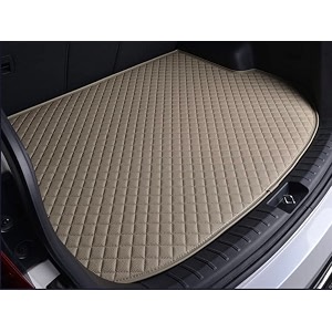 premium boot mat for x7 custom fitted luxury car boot mats compatible with bmw x7 set of 1 piece 100 waterproof and washable classic beige with beige thread