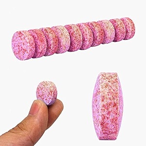 car accessories in 10pcs1set car wiper detergent effervescent tablets washer auto windshield cleaner glass wash cleaning tablets red 70x