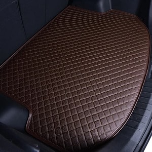 premium for kia sonet custom fitted car trunkbootdicky base mat coffee thread