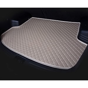 premium for maruti suzuki jimny custom fitted car trunkbootdicky base mat beige thread