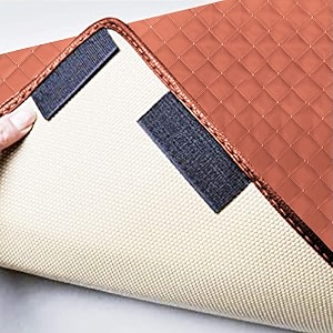 premium for mg astor custom fitted car trunkbootdicky base mat tan thread