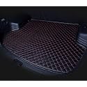Premium for Mg Astor Custom Fitted Car Trunk/Boot/Dicky Base Mat (Black/Red Thread)