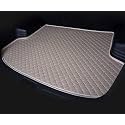 Premium for Skoda Rapid Custom Fitted Car Trunk/Boot/Dicky Base Mat (Beige Thread)