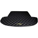 Premium for Tata Punch Custom Fitted Car Trunk/Boot/Dicky Base Mat (Black/Silver Thread)