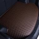 Premium for Tata Punch Custom Fitted Car Trunk/Boot/Dicky Base Mat (Coffee Thread)