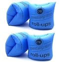 Topsung Inflatable Arm Bands Swim Floatation Water Wings Swimming Arm Ring Floatie for Kids and Adults