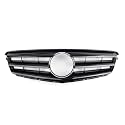 Topteng ???????????????????? ???????????????????????? ???????????????????????? ???????????????????? with LED Emblem compatible with BENZ W204 C300 C350 2008 2009 2010 2011 2012 2013 2014, NOT fit on C63 AMG