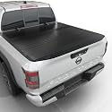 Toptiny Low Profile Flip Up Truck Bed Tonneau Cover Fits 2005-2021 Nissan Frontier 5' Bed (60")