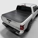 Toptiny Low Profile Hard Folding Truck Bed Tonneau Cover Fits 2005-2021 Nissan Frontier 5' Bed (60")