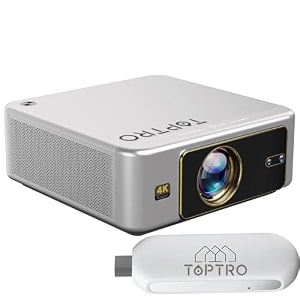 4k hdr10hlg hdmi arc 24000 lumens toptro elite pro projector 4k ultra hd true support 1080p native fully automatic focuskeystoneintelligent oa wifi 6 bt youtube hotstar prime