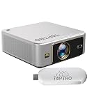 (4K HDR10/HLG, HDMI ARC, 24000 Lumens) TOPTRO Elite Pro Projector 4K Ultra HD True Support, 1080p Native, Fully Automatic (Focus+Keystone+Intelligent OA), WiFi 6, BT, YouTube Hotstar Prime