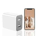 TOQI FHD 1080P Camera, Security Wall Outlet for Baby/Elder/Dog/Pet,Indoor Home Camer a with Phone app,24/7 SD Card Storage,Hidden Camera Works with iOS&Android (Camera-WH)