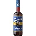 Torani Sugar Free Red Raspberry Syrup, 750ml Bottle