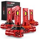 Torchbeam 2026 9005 H11 LED Bulbs 4-Pack, 124000LM 6500K High Output Light Set
