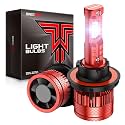 Torchbeam 2026 Car Fog Bulbs, 82000LM 6500K Cool White, Easy Install Design, Compatible Socket Type H13 (Fog Position)